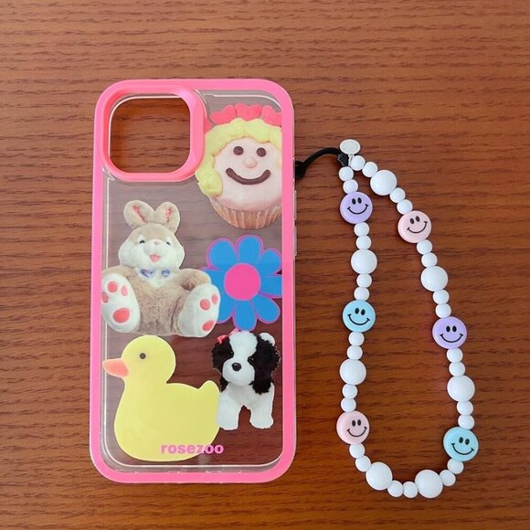 Phone Charm Strap Universal Cell Phone Lanyard Wrist Strap Beaded Phone Chain St - Picture 3 of 6